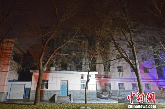 事发地——中北大学国防科技重点实验室。　武俊杰 摄